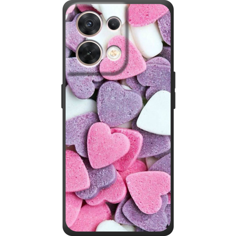 Чохол BoxFace OPPO Reno 8 5G Сердечки