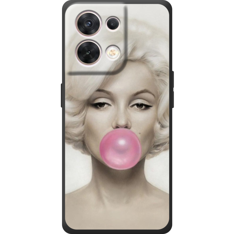 Чохол BoxFace OPPO Reno 8 5G Marilyn Monroe Bubble Gum