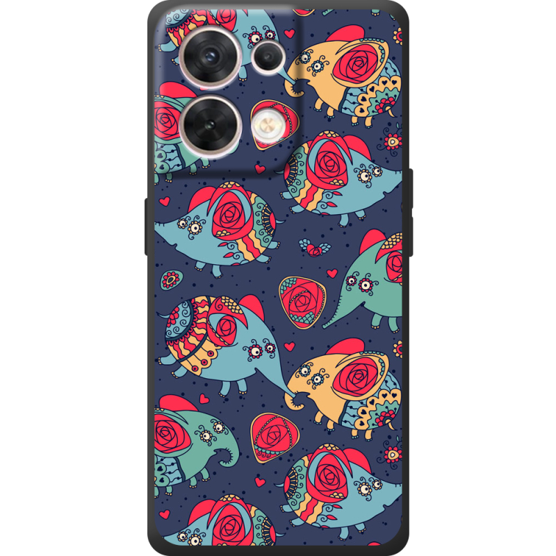 Чохол BoxFace OPPO Reno 8 5G Flying Elephants