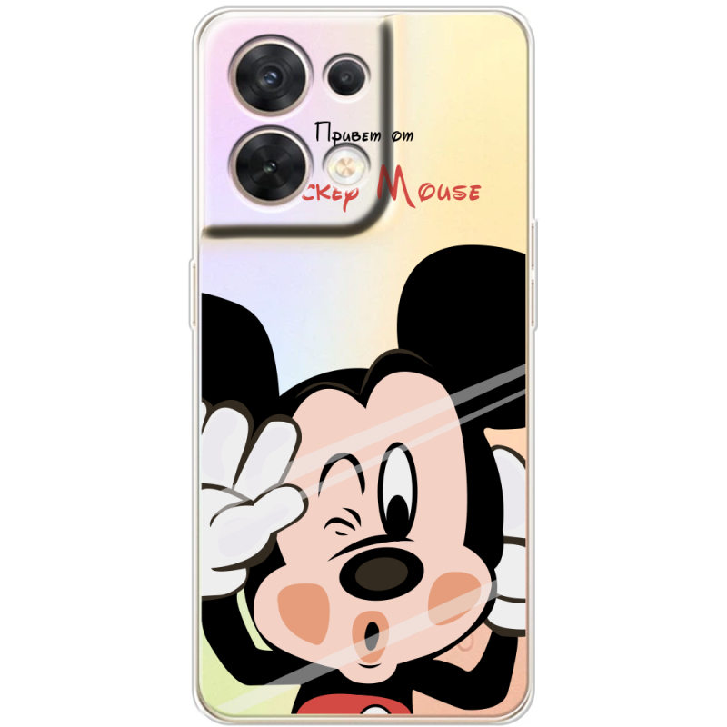 Прозорий чохол BoxFace OPPO Reno 8 5G Mister M