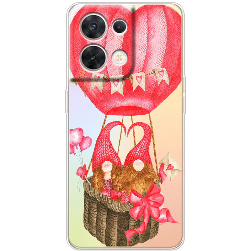Прозорий чохол BoxFace OPPO Reno 8 5G Valentine Dwarfs