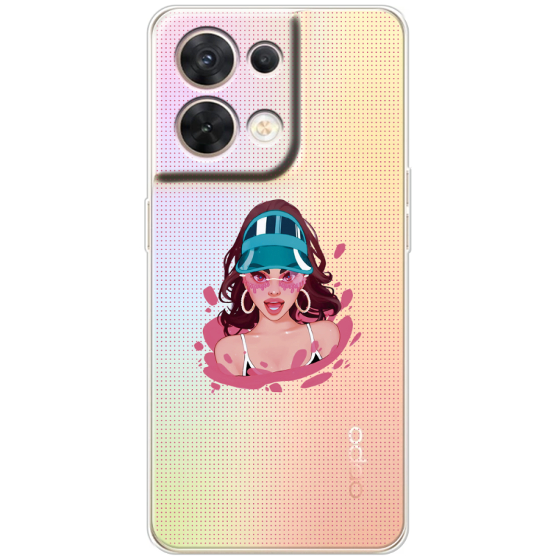 Прозорий чохол BoxFace OPPO Reno 8 5G Selena Gomez