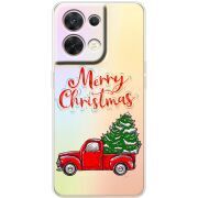 Прозорий чохол BoxFace OPPO Reno 8 5G Holiday Car
