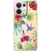 Прозорий чохол BoxFace OPPO Reno 8 5G Tropical