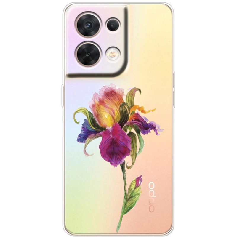 Прозорий чохол BoxFace OPPO Reno 8 5G Iris