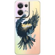 Прозорий чохол BoxFace OPPO Reno 8 5G Eagle