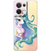 Чохол зі стразами OPPO Reno 8 5G Unicorn Queen