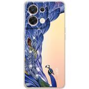 Чохол зі стразами OPPO Reno 8 5G Peafowl