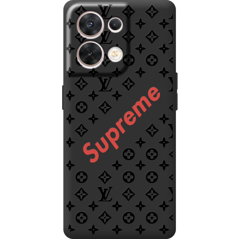 Чорний чохол BoxFace OPPO Reno 8 5G Style S