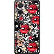 Чорний чохол BoxFace OPPO Reno 8 5G Rock Graffiti