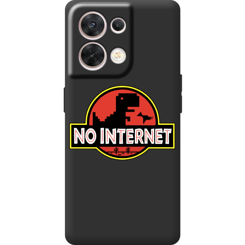 Чорний чохол BoxFace OPPO Reno 8 5G No Internet