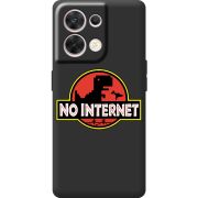 Чорний чохол BoxFace OPPO Reno 8 5G No Internet