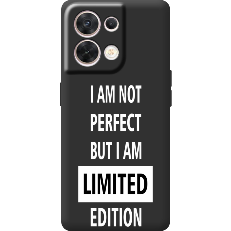 Чорний чохол BoxFace OPPO Reno 8 5G Limited Edition