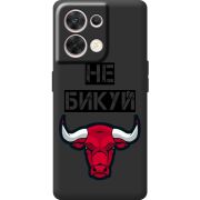 Чорний чохол BoxFace OPPO Reno 8 5G Не Бикуй