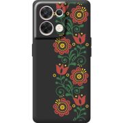 Чорний чохол BoxFace OPPO Reno 8 5G Ethno