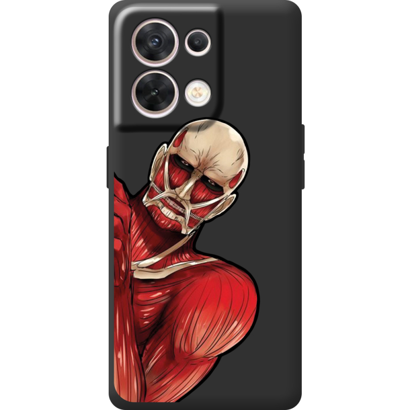 Чорний чохол BoxFace OPPO Reno 8 5G Титан