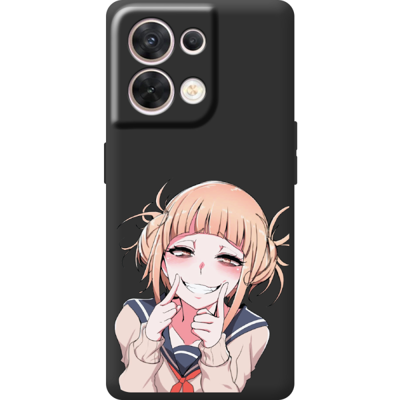 Чорний чохол BoxFace OPPO Reno 8 5G Himiko Toga Smile