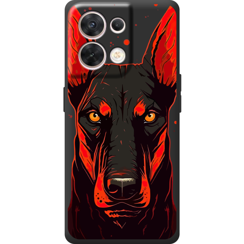 Чорний чохол BoxFace OPPO Reno 8 5G 