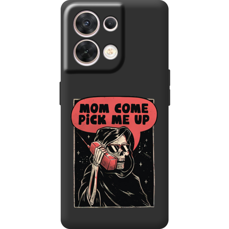 Чорний чохол BoxFace OPPO Reno 8 5G 