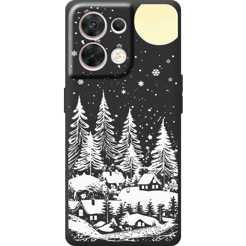 Чорний чохол BoxFace OPPO Reno 8 5G 