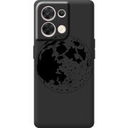 Чорний чохол BoxFace OPPO Reno 8 5G Planet