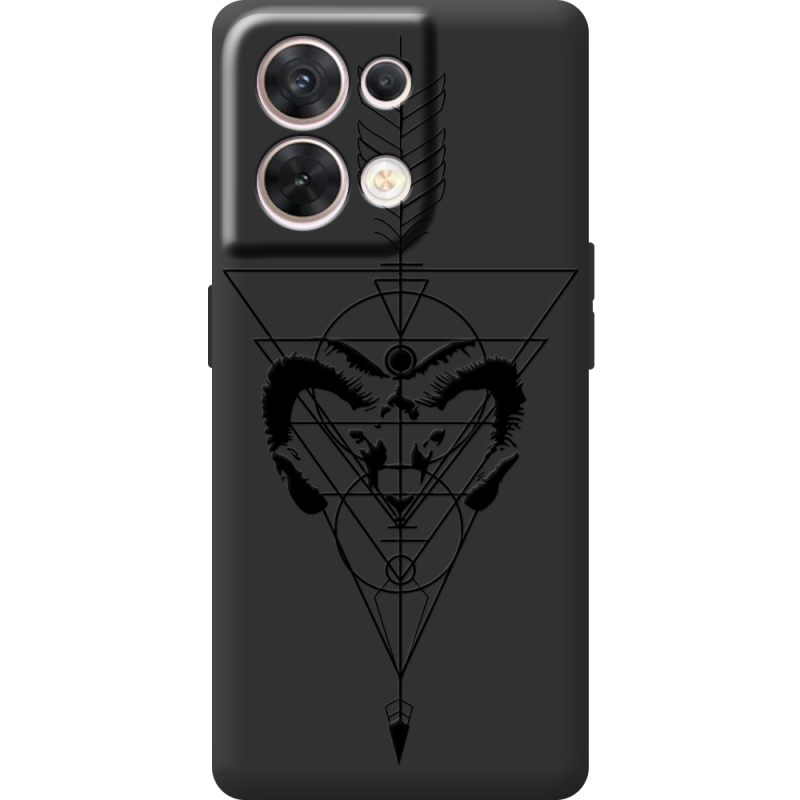 Чорний чохол BoxFace OPPO Reno 8 5G 