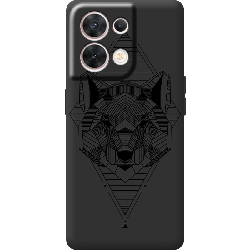 Чорний чохол BoxFace OPPO Reno 8 5G 