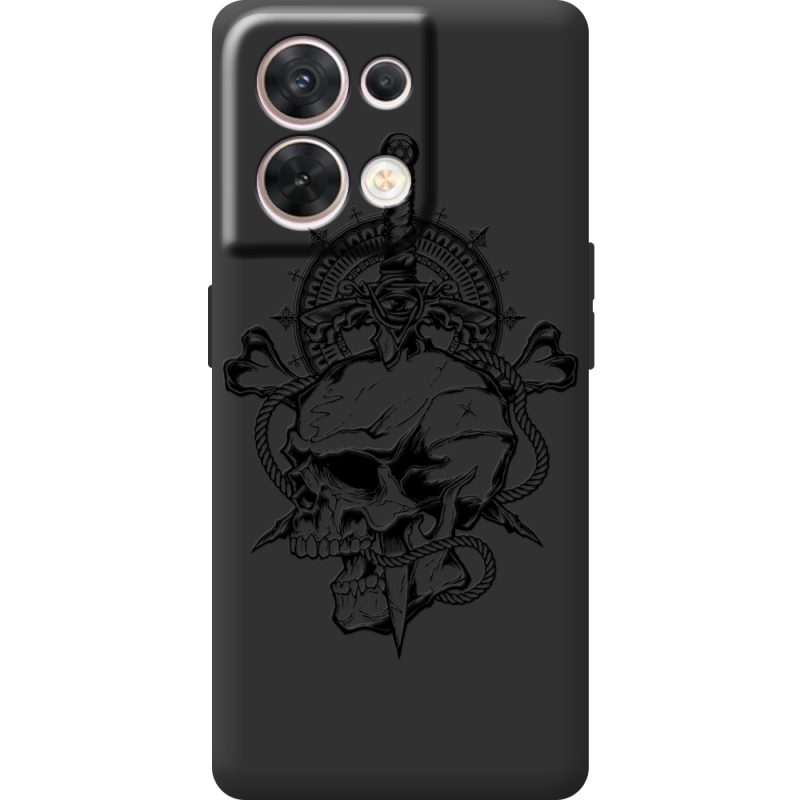 Чорний чохол BoxFace OPPO Reno 8 5G 