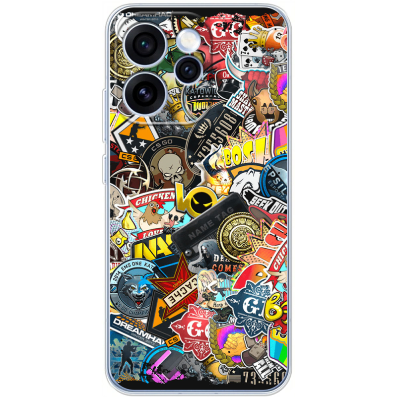 Чохол BoxFace OPPO Reno 15 Pro CS:Go Stickerbombing