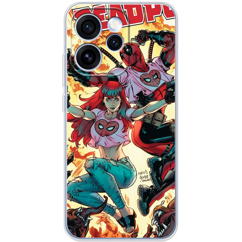 Чохол BoxFace OPPO Reno 15 Pro Deadpool and Mary Jane