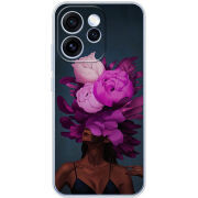 Чохол BoxFace OPPO Reno 15 Pro Exquisite Purple Flowers