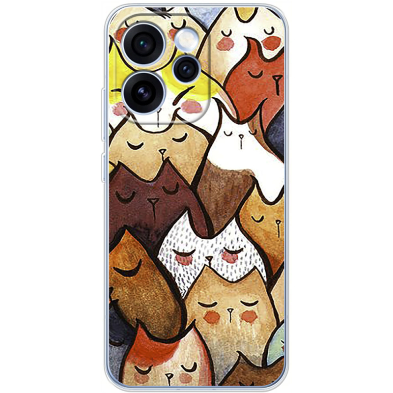 Чохол BoxFace OPPO Reno 15 Pro Sleepy Cats