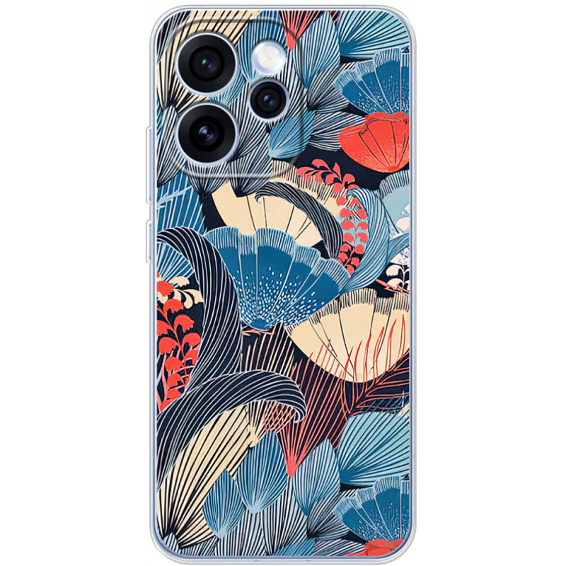 Чохол BoxFace OPPO Reno 15 Pro Blue Herb