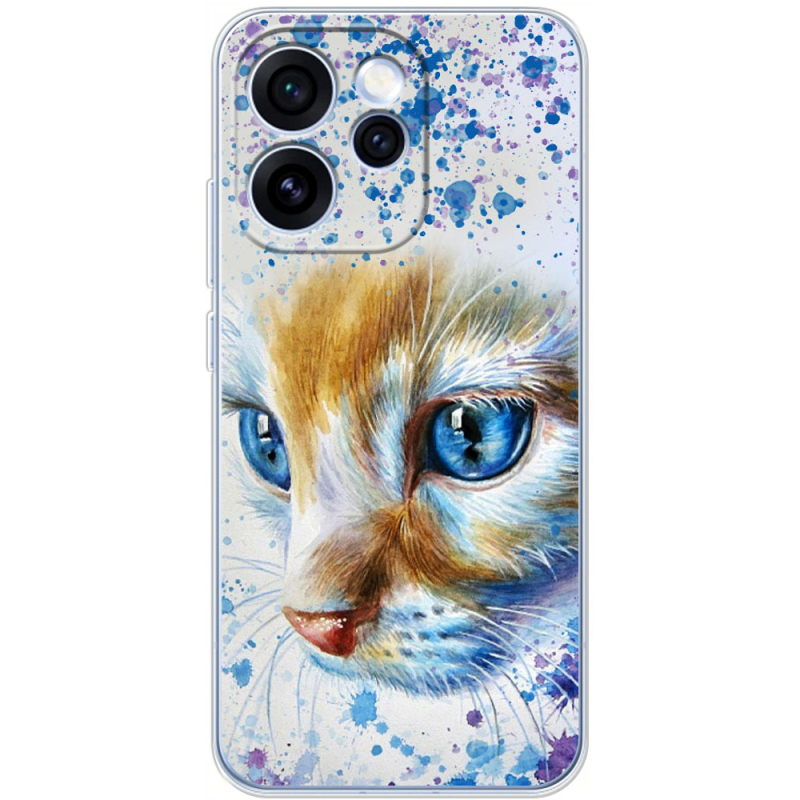 Чохол BoxFace OPPO Reno 15 Pro Голубоглазый Кот