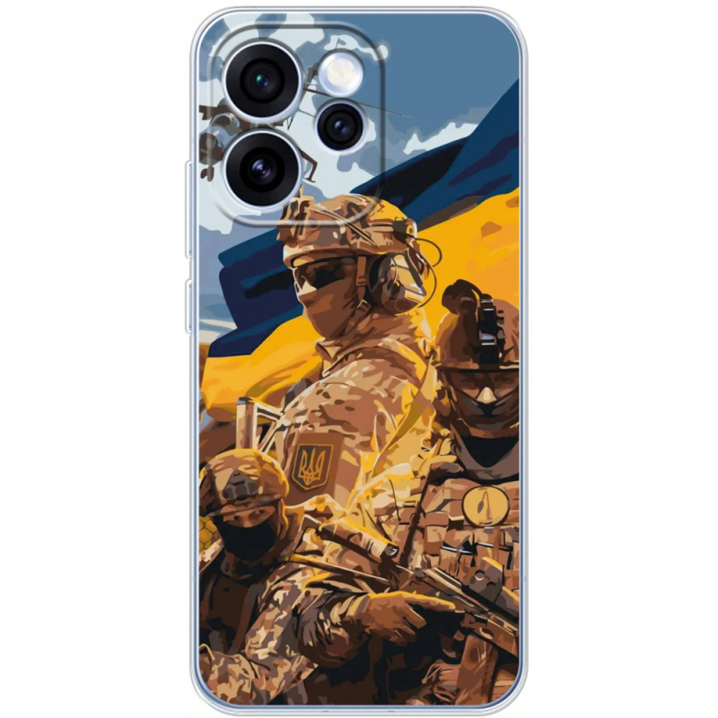 Чохол BoxFace OPPO Reno 15 Pro Воїни ЗСУ