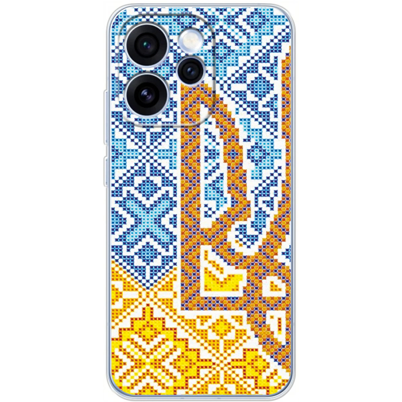 Чохол BoxFace OPPO Reno 15 Pro Тризуб Вишивка