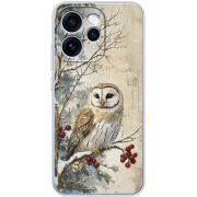 Чохол BoxFace OPPO Reno 15 Pro Christmas Owl