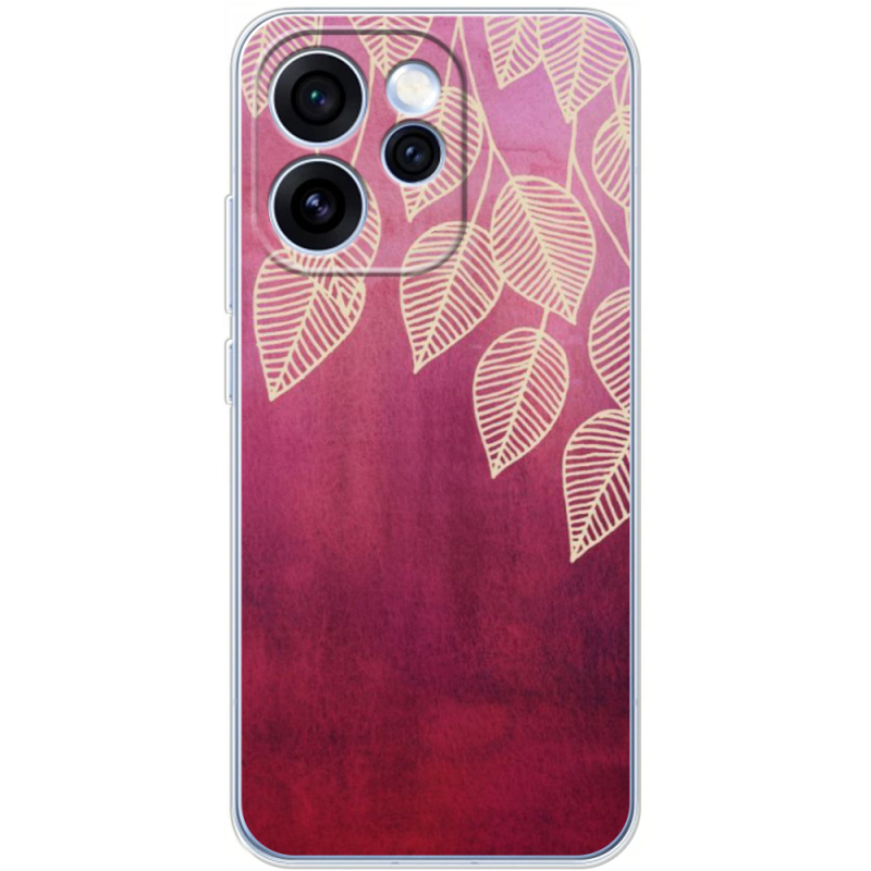 Чохол BoxFace OPPO Reno 15 Pro Gold Leaves