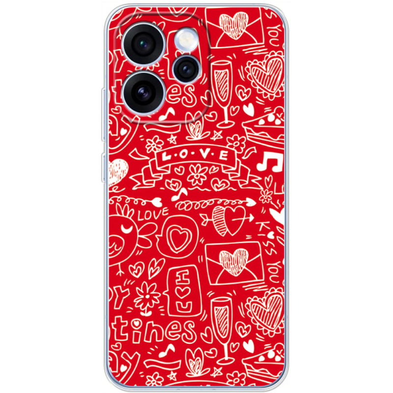 Чохол BoxFace OPPO Reno 15 Pro Happy Valentines