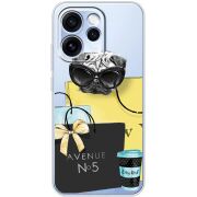 Прозорий чохол BoxFace OPPO Reno 15 Pro Fashion Pug