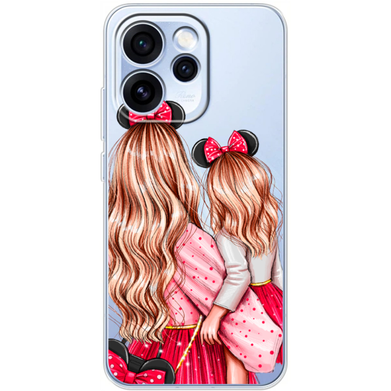 Прозорий чохол BoxFace OPPO Reno 15 Pro Mouse Girls