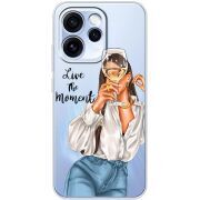 Прозорий чохол BoxFace OPPO Reno 15 Pro Live The Moment