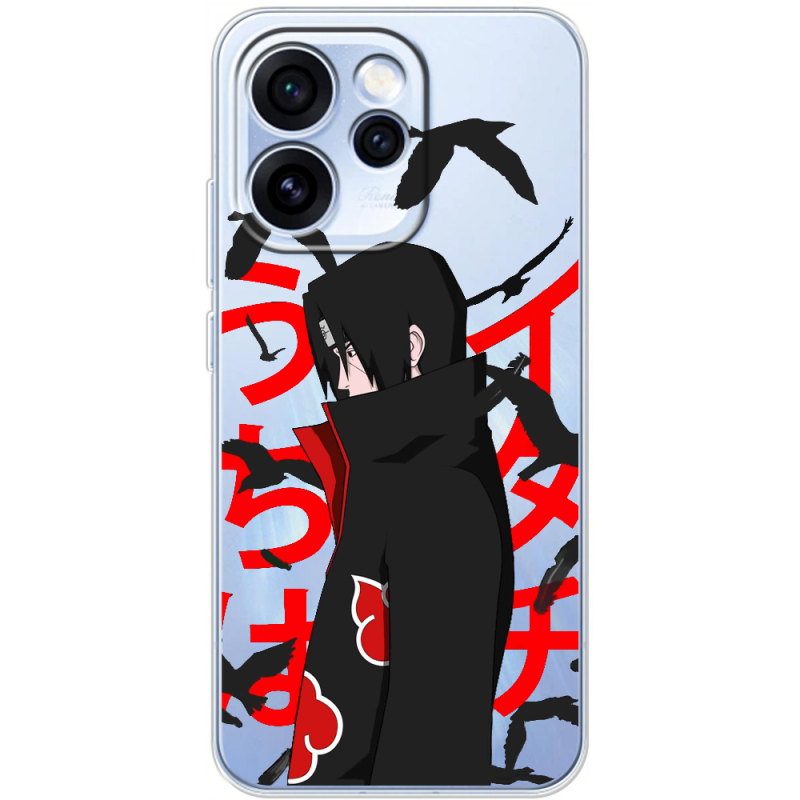 Прозорий чохол BoxFace OPPO Reno 15 Pro Учиха Итачи