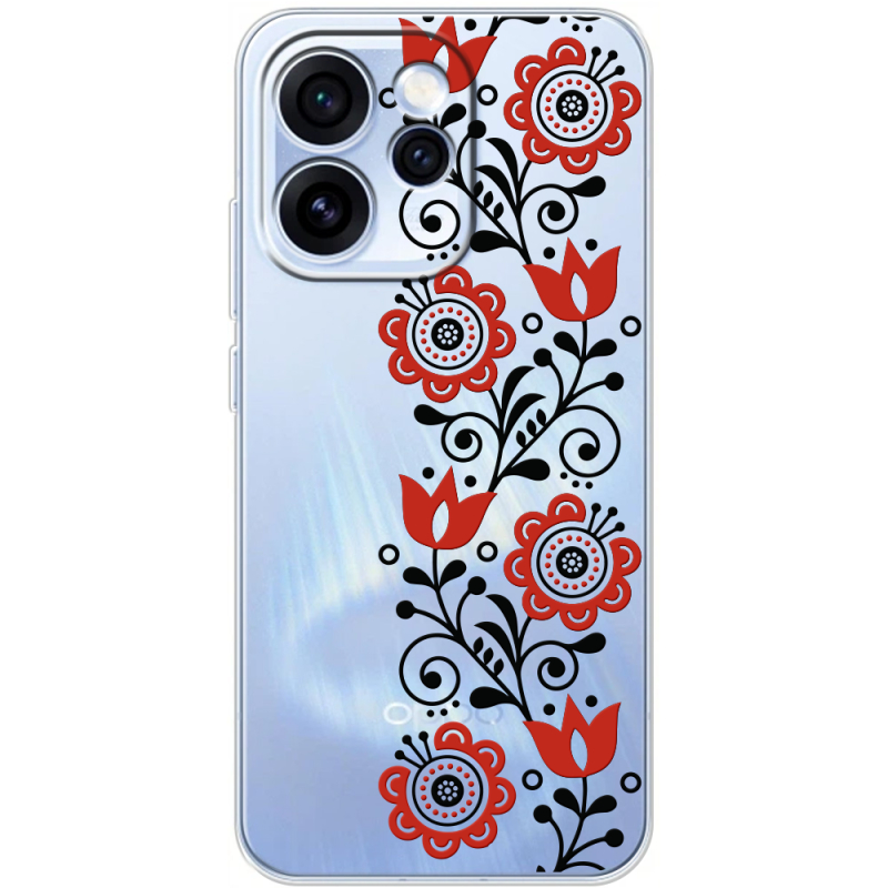 Прозорий чохол BoxFace OPPO Reno 15 Pro Ethno Ornament
