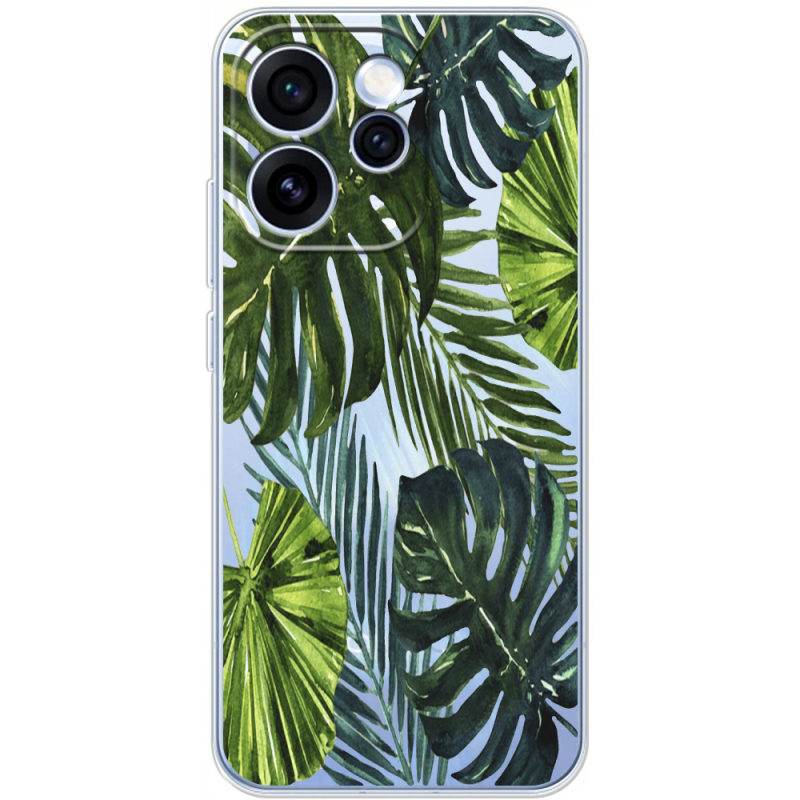 Прозорий чохол BoxFace OPPO Reno 15 Pro Palm Tree