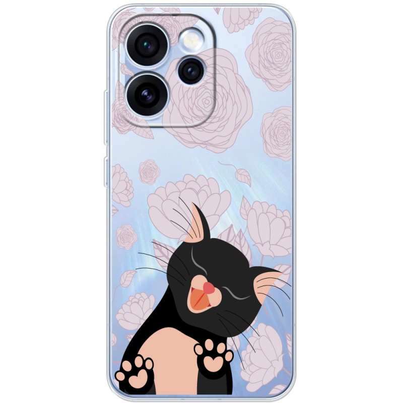 Прозорий чохол BoxFace OPPO Reno 15 Pro Meow