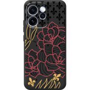 Чорний чохол BoxFace OPPO Reno 15 Pro FranceFlowers