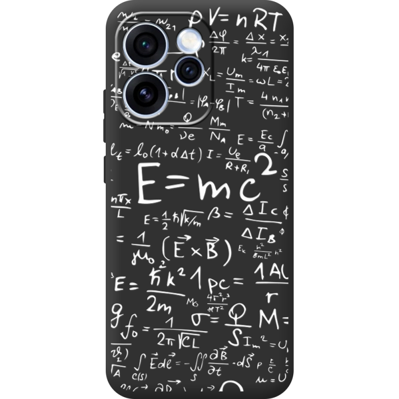 Чорний чохол BoxFace OPPO Reno 15 Pro E=mc2