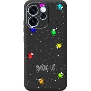 Чорний чохол BoxFace OPPO Reno 15 Pro Among Us Invisible