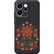 Чорний чохол BoxFace OPPO Reno 15 Pro Ukrainian Ornament